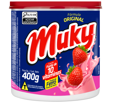 Muky Morango 400g Refil
