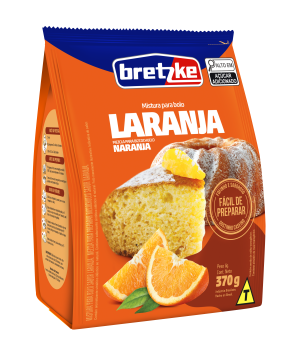 MISTURA PARA BOLO SABOR LARANJA 370g