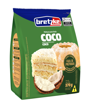 MISTURA PARA BOLO SABOR COCO 370g