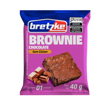 BROWNIE TRADICIONAL BRETZKE 40g – SEM GLÚTEN