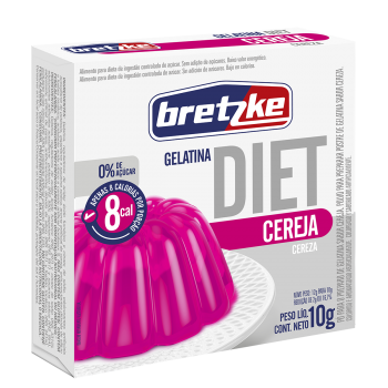 GELATINA DIET SABOR CEREJA 10g