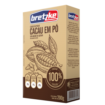 Cacau em Pó 100% 200g
