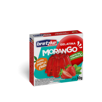 GELATINA SABOR MORANGO 30g