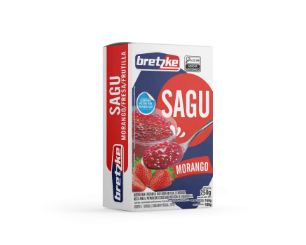 SAGU SABOR MORANGO 250g