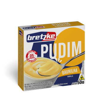 PUDIM SABOR BAUNILHA 50g