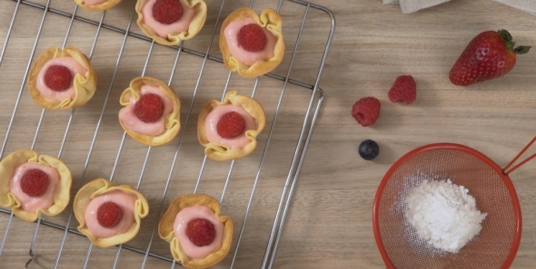 Tartelettes de Framboesa